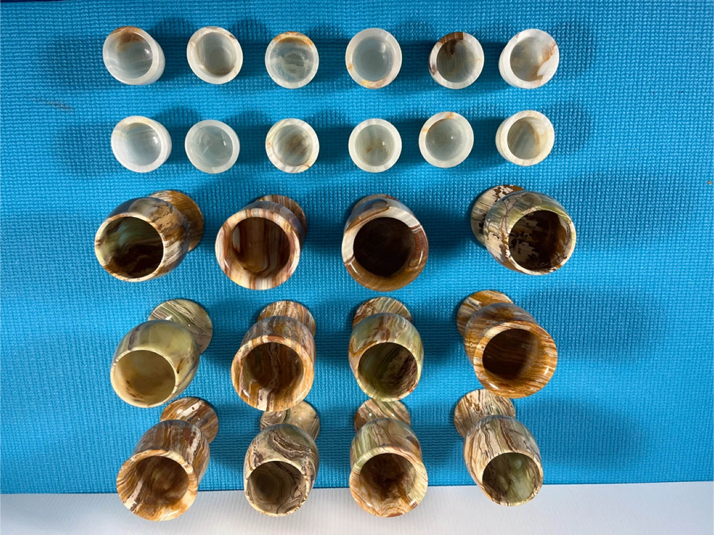 Onyx Shot Glasses and Goblets Set - photo 2