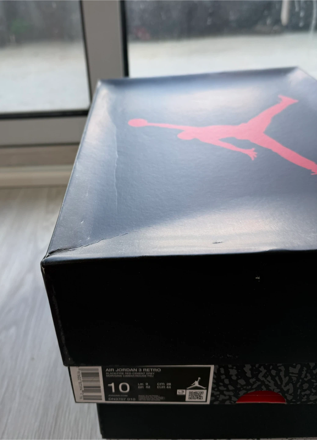 Brand New Air Jordan 3 Retro Black Cement Size 10 - photo 4