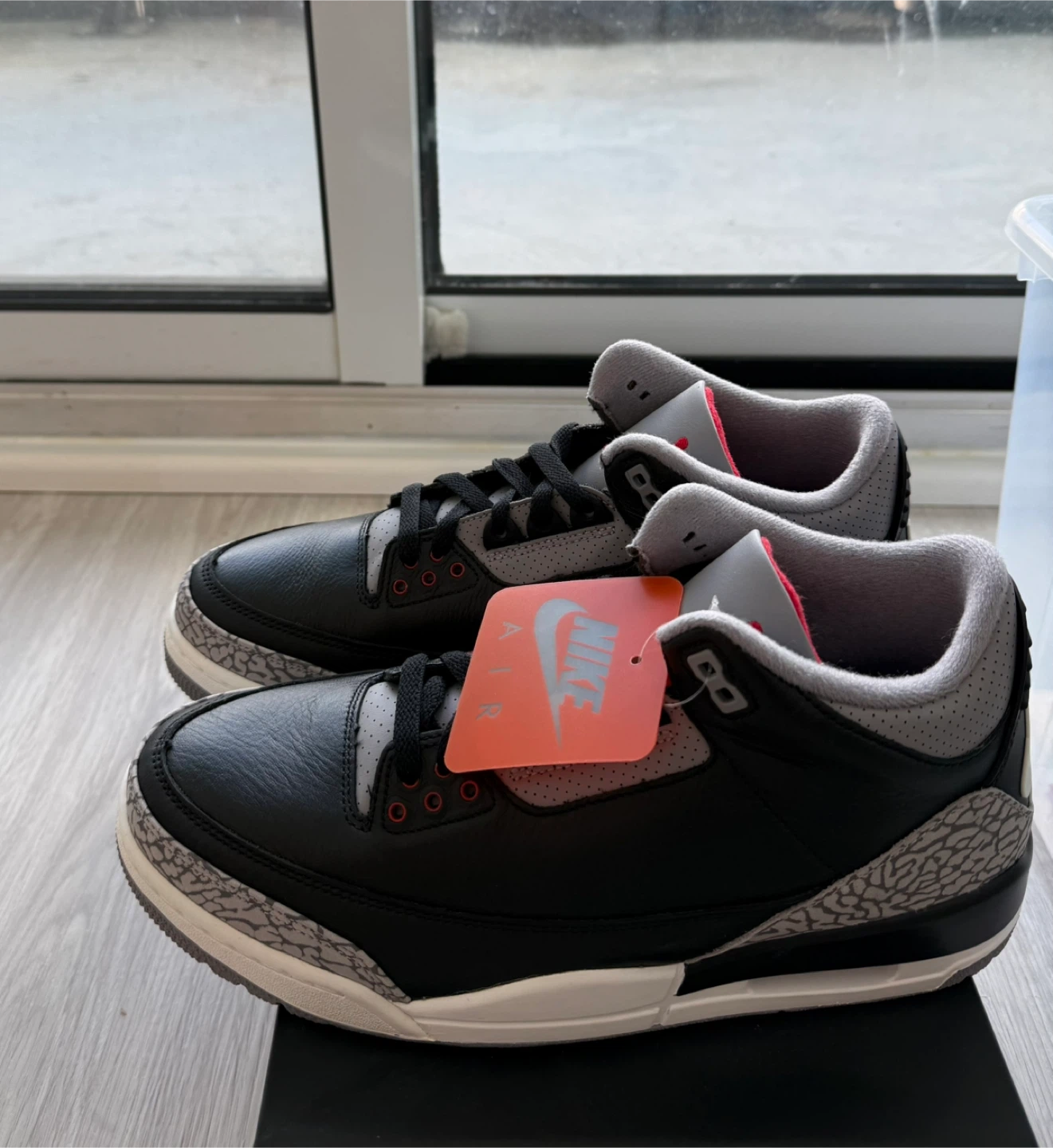 Brand New Air Jordan 3 Retro Black Cement Size 10 - photo 2