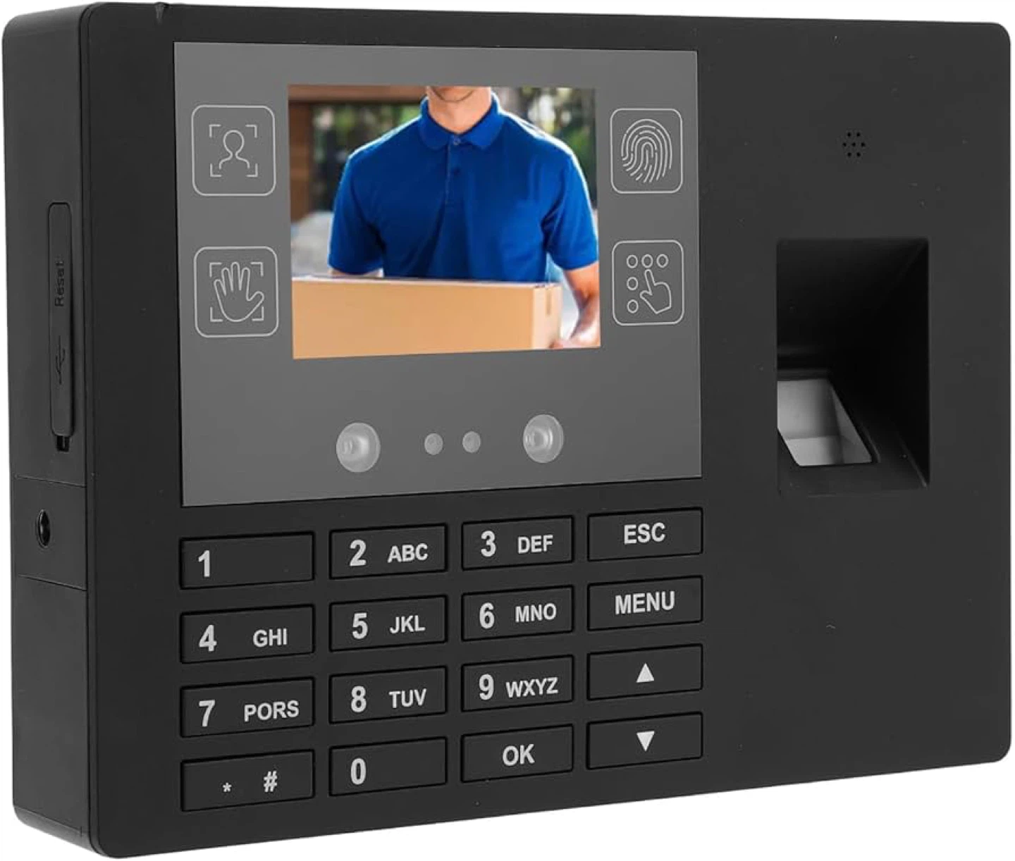 Fingerprint Time Clock Attendance System with Keypad - photo 3