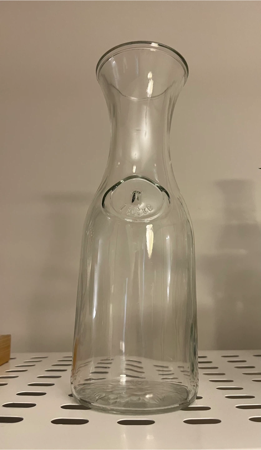 Clear Glass Pitcher - 1 Litre