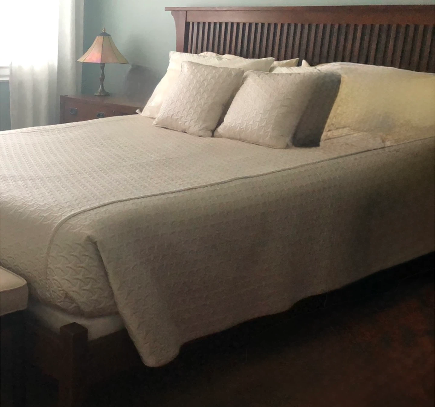 ‼️Stickley mission queen bed frame / headboard