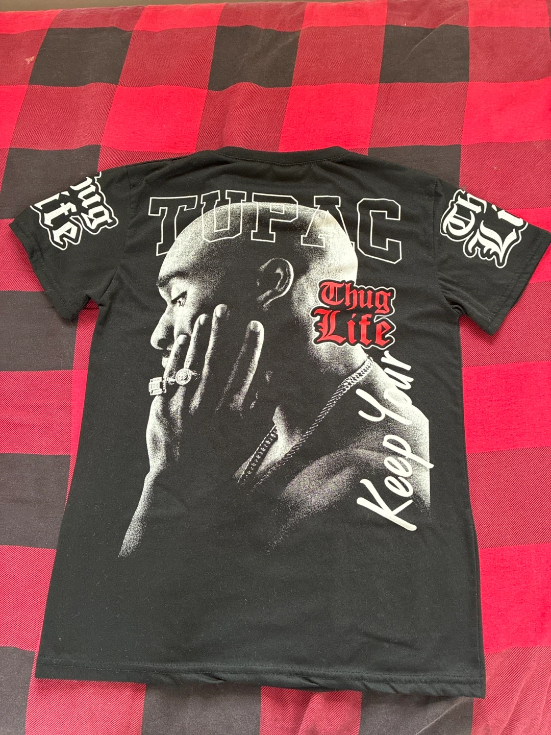 Tupac Shakur Thug Life Graphic T-Shirt - photo 2