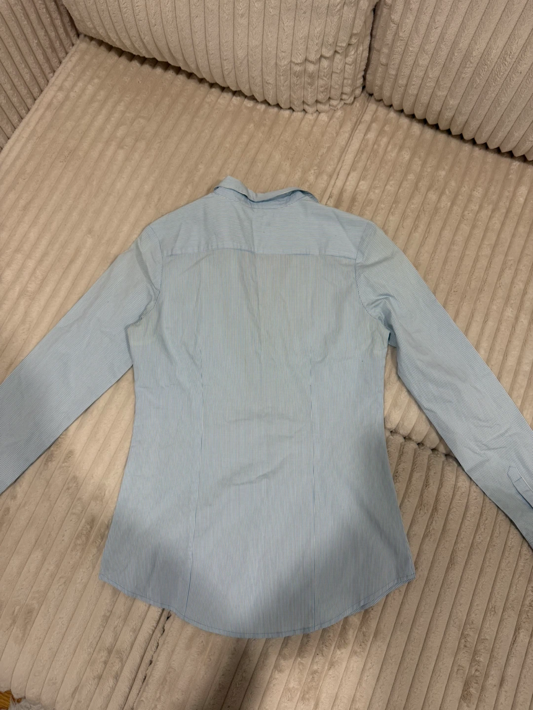 Talbots Light Blue Striped Button-Down Shirt - photo 2