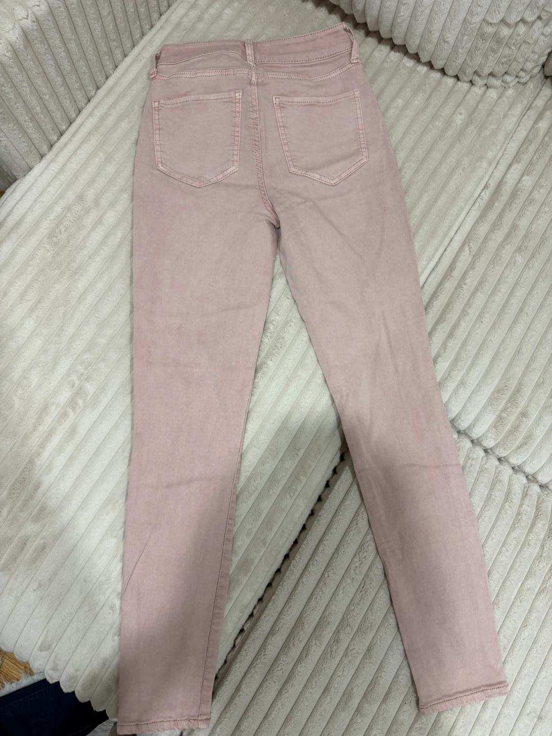 Women's High Rise Skinny Jeans - Rose Pink - photo 2
