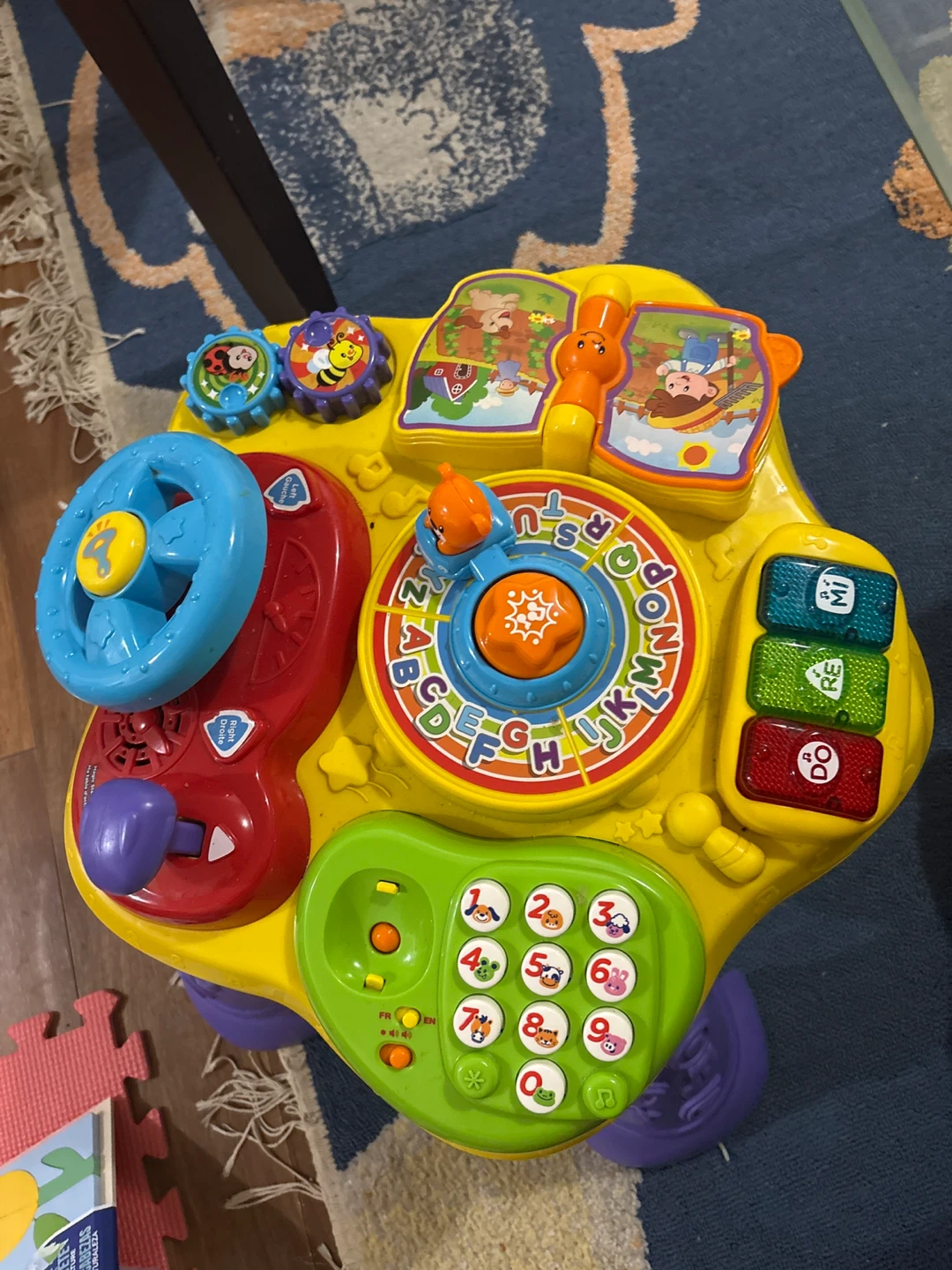 VTech Grow and Go walker learning table