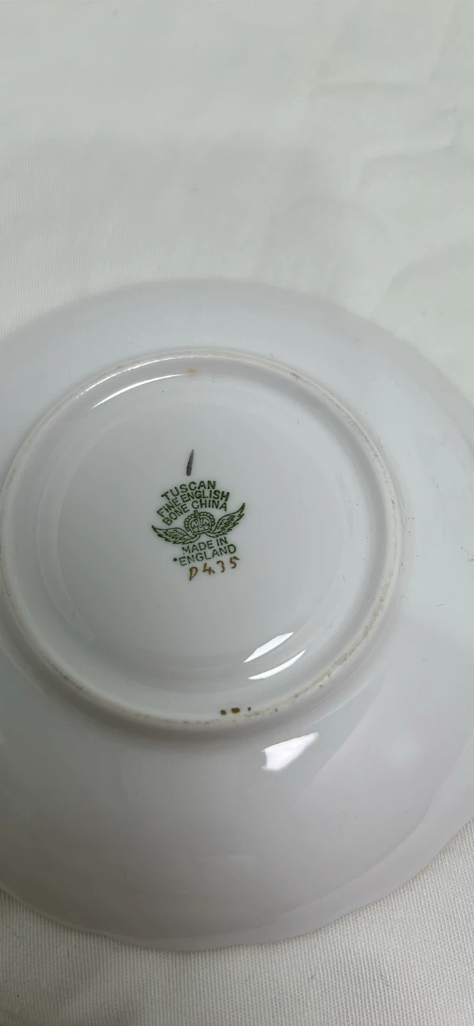 Vintage Tuscan Bone China Tea Cup and Saucer Set - photo 5