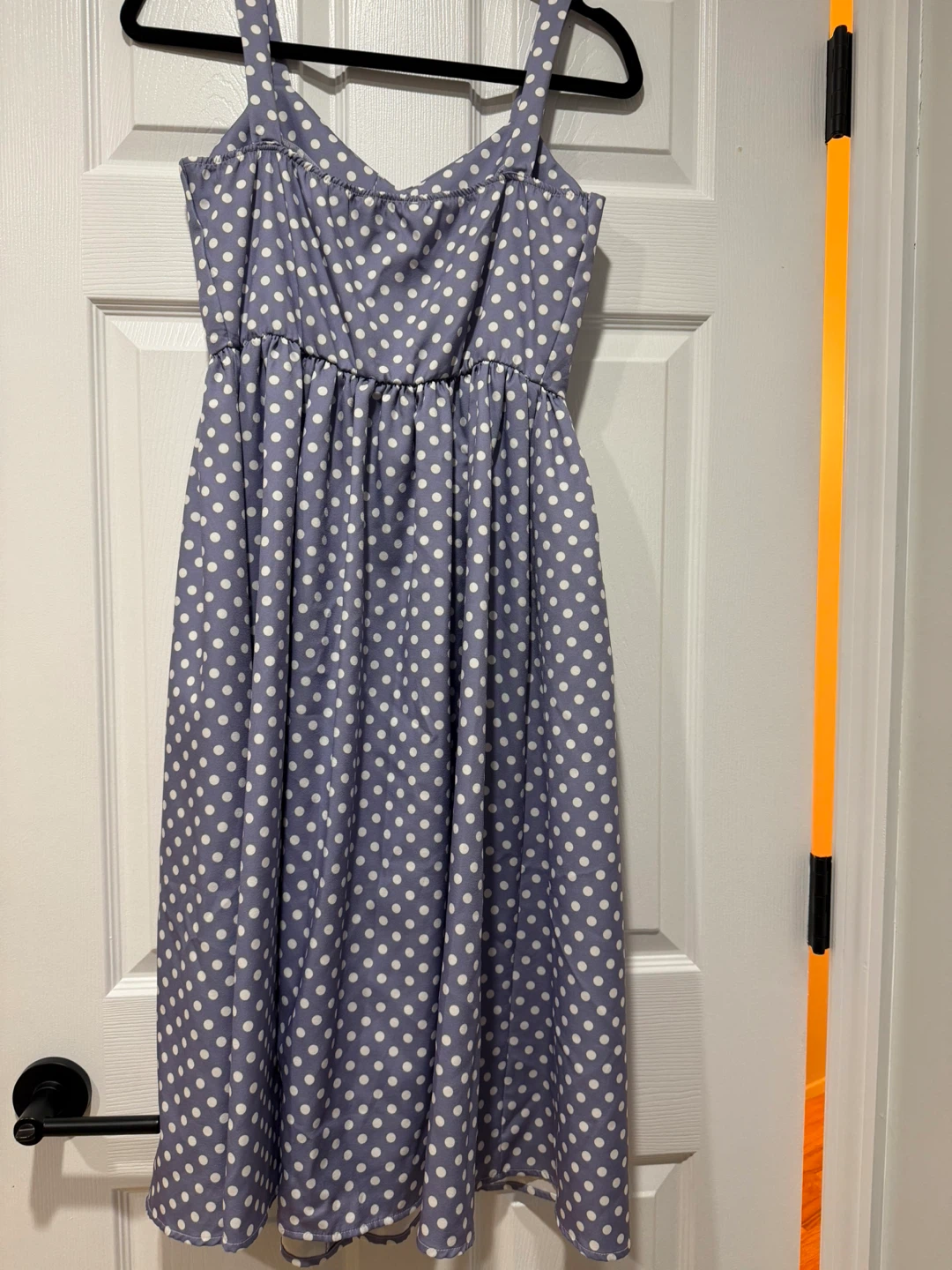 Simplee Polka Dot Midi Dress Size S - photo 2