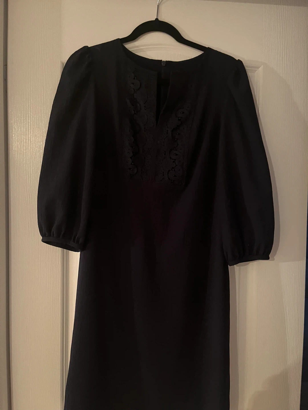 Joseph Ribkoff Navy Textured Dress Size 6 - photo 2