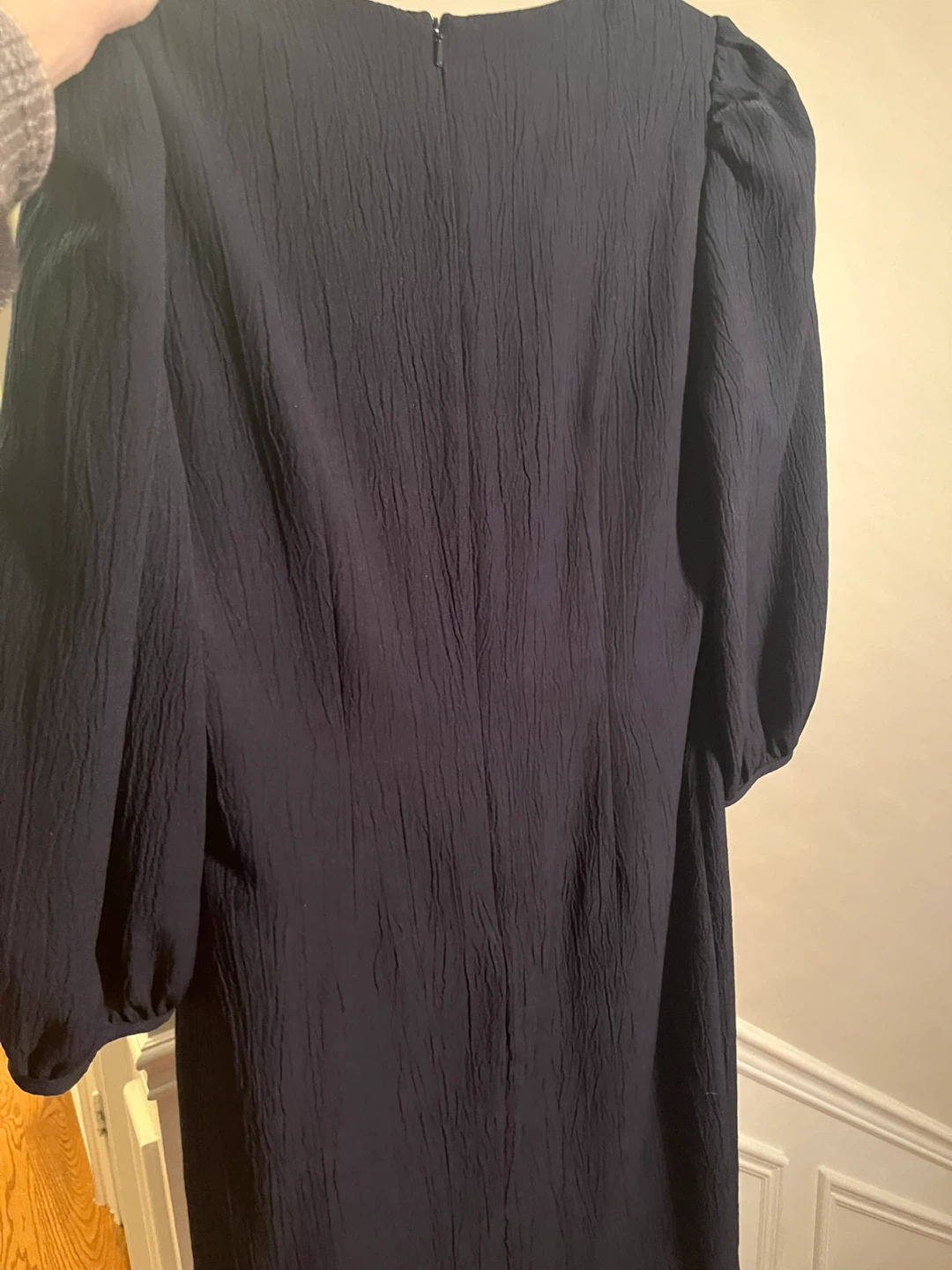 Joseph Ribkoff Navy Textured Dress Size 6 - photo 5
