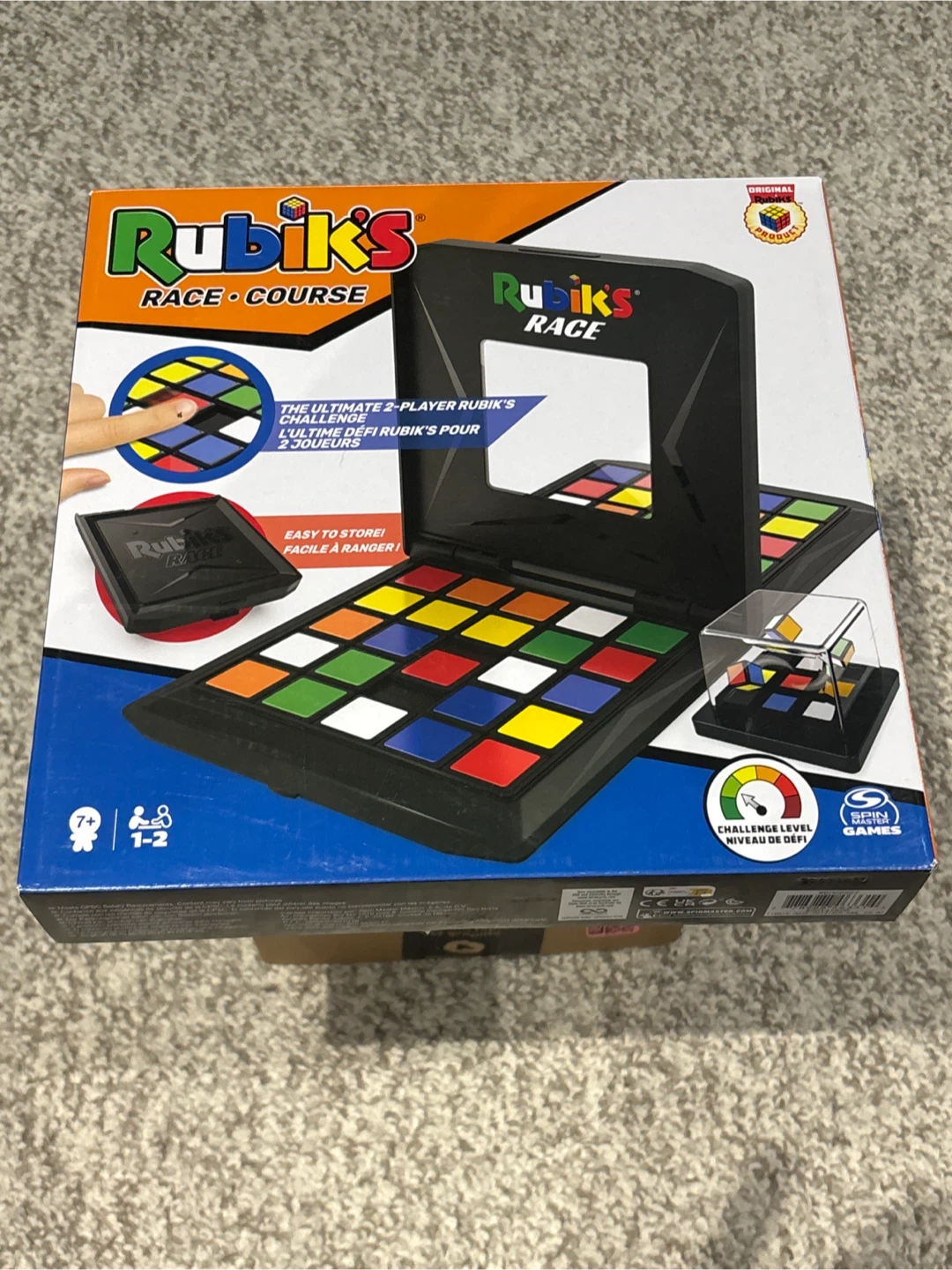 Rubik's Race Course 2-Player Game - photo 2