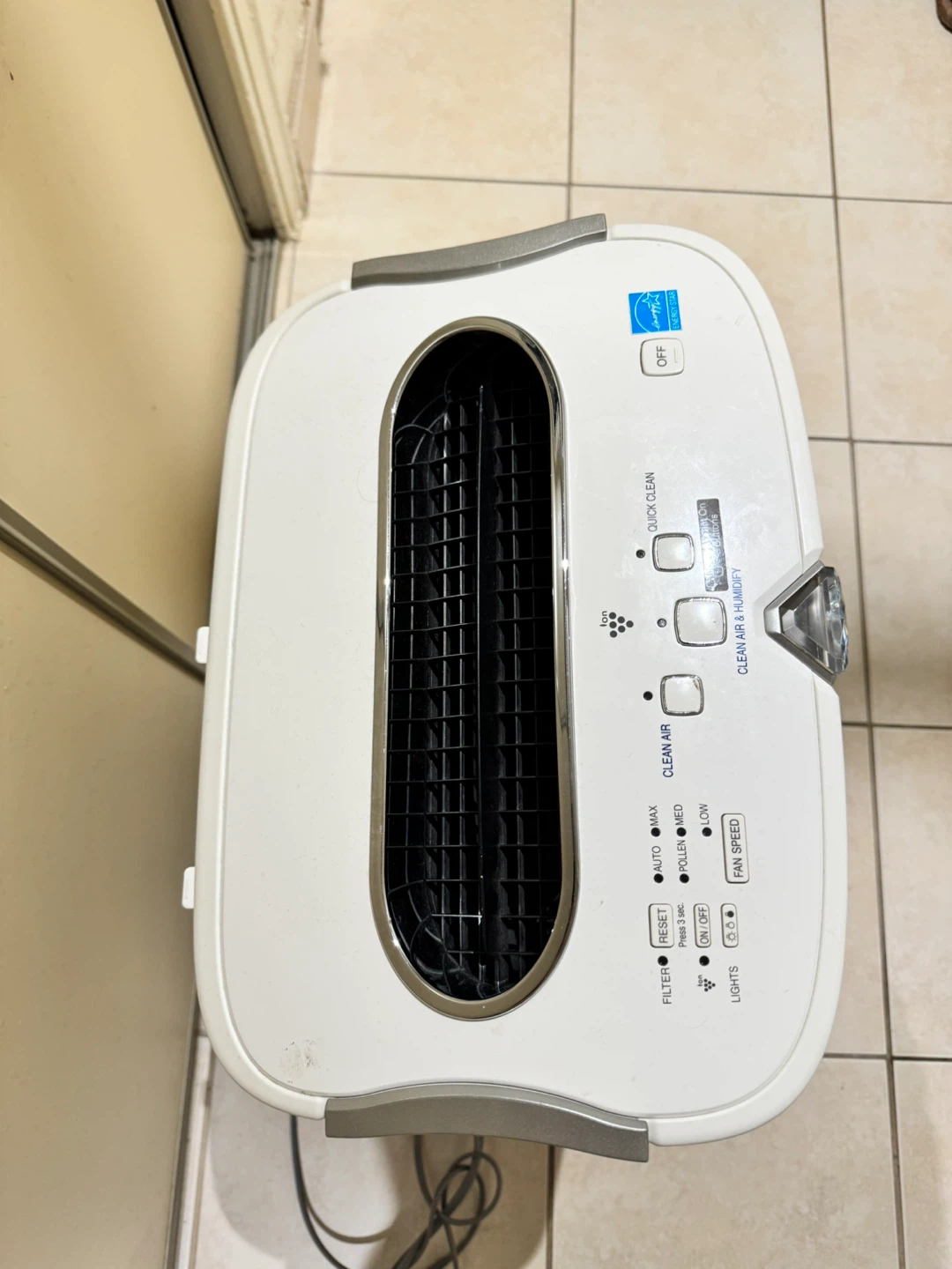 Sharp Air HEPA Purifier KC-860U with Humidifier - photo 2