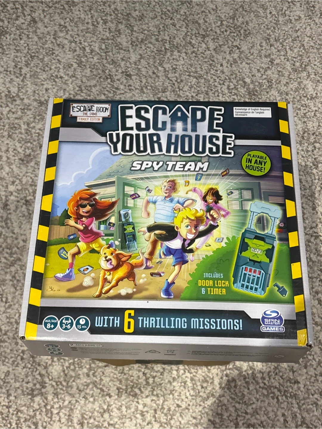 Escape Your House Spy Team Board Game - photo 2