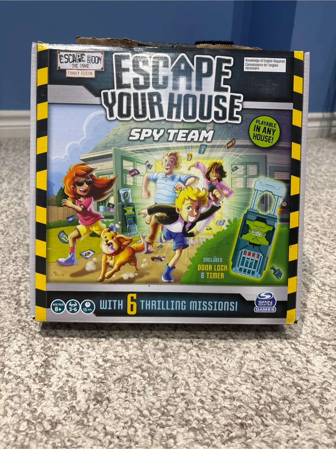 Escape Your House Spy Team Board Game - photo 3