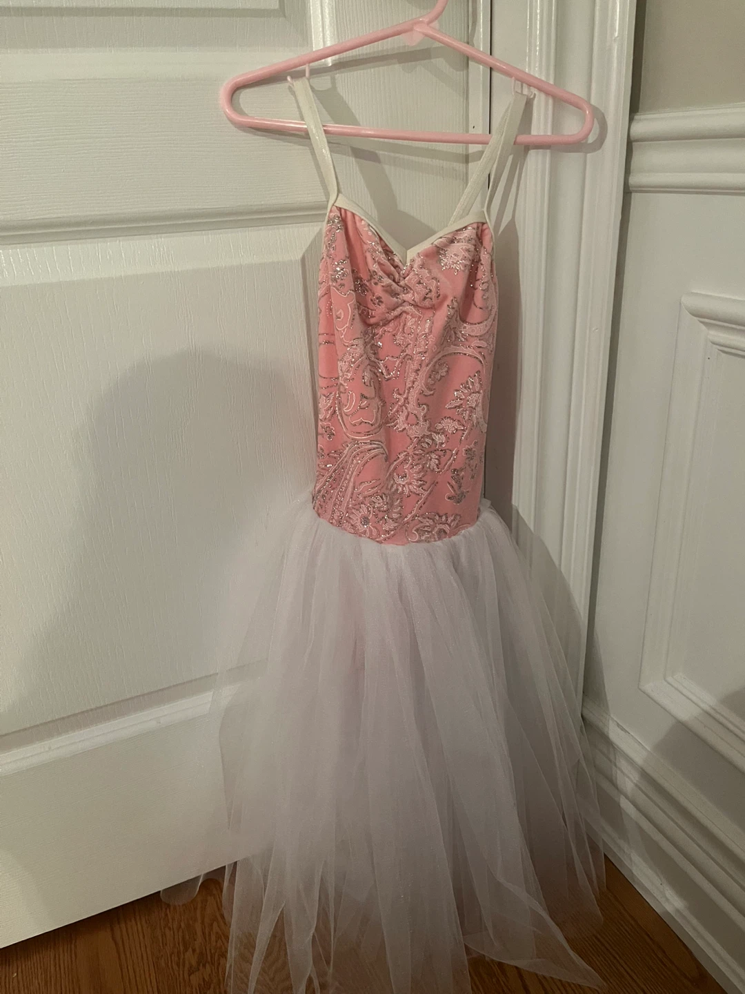 Pink and White Ballet Tutu Dress