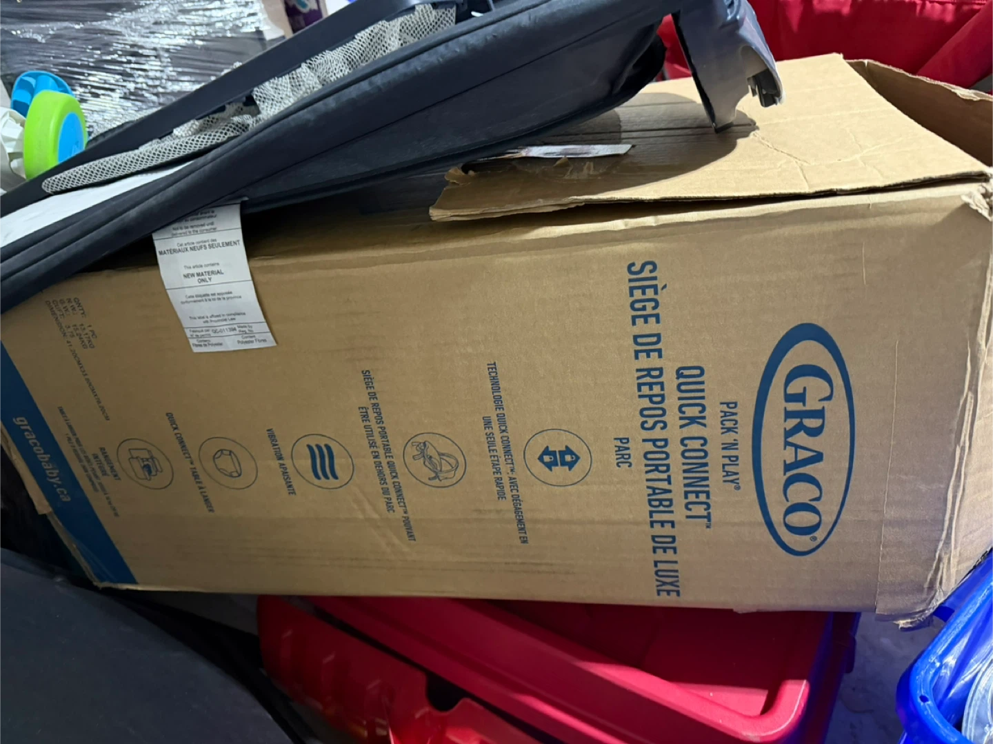 Graco Pack 'n Play Quick Connect Portable Lounger Deluxe - photo 4