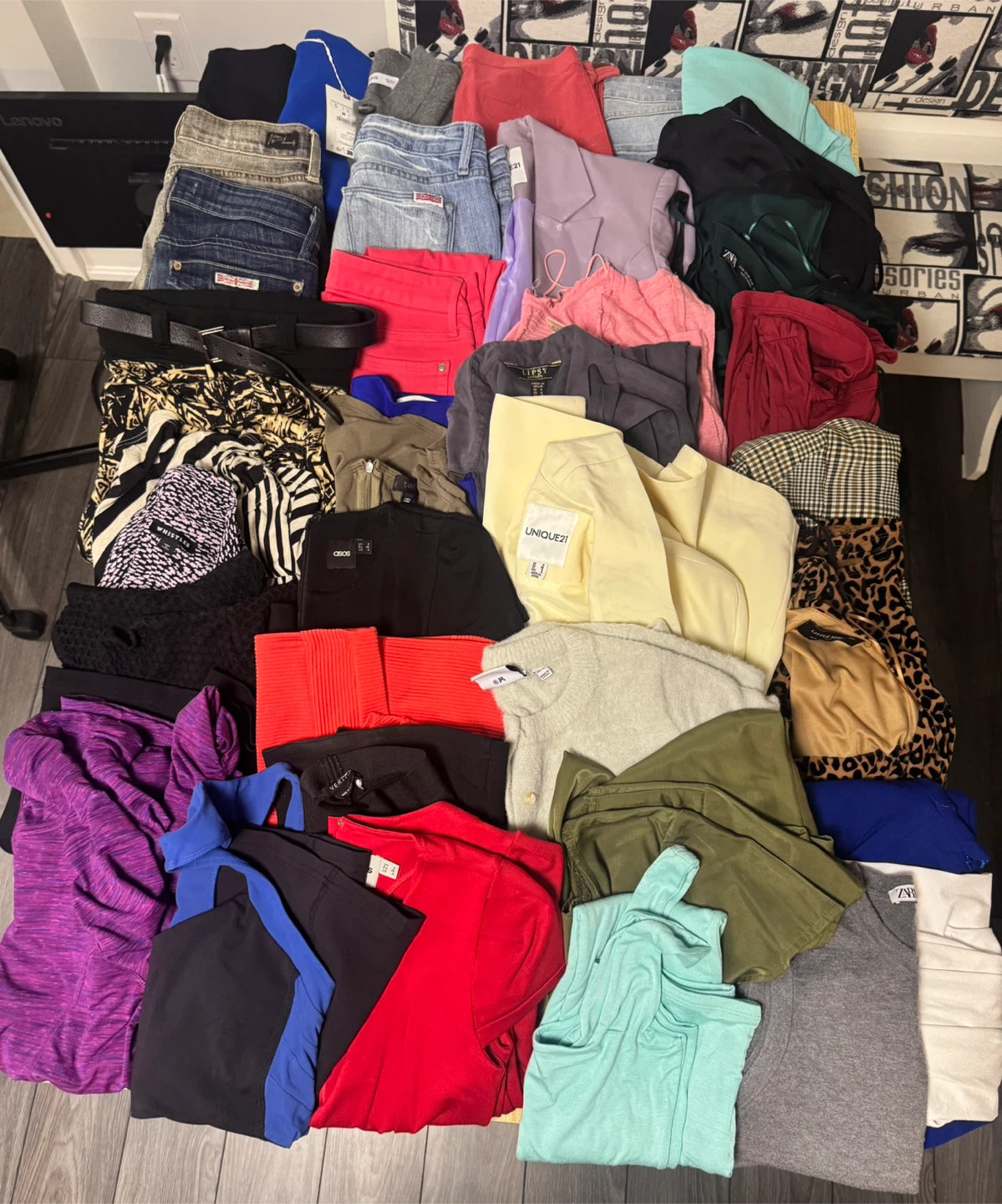 Assorted Women's Clothing Bundle: (37 Items) - photo 2
