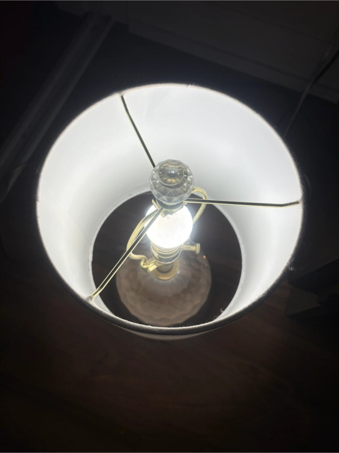 Crystal Base Table Lamp - photo 5