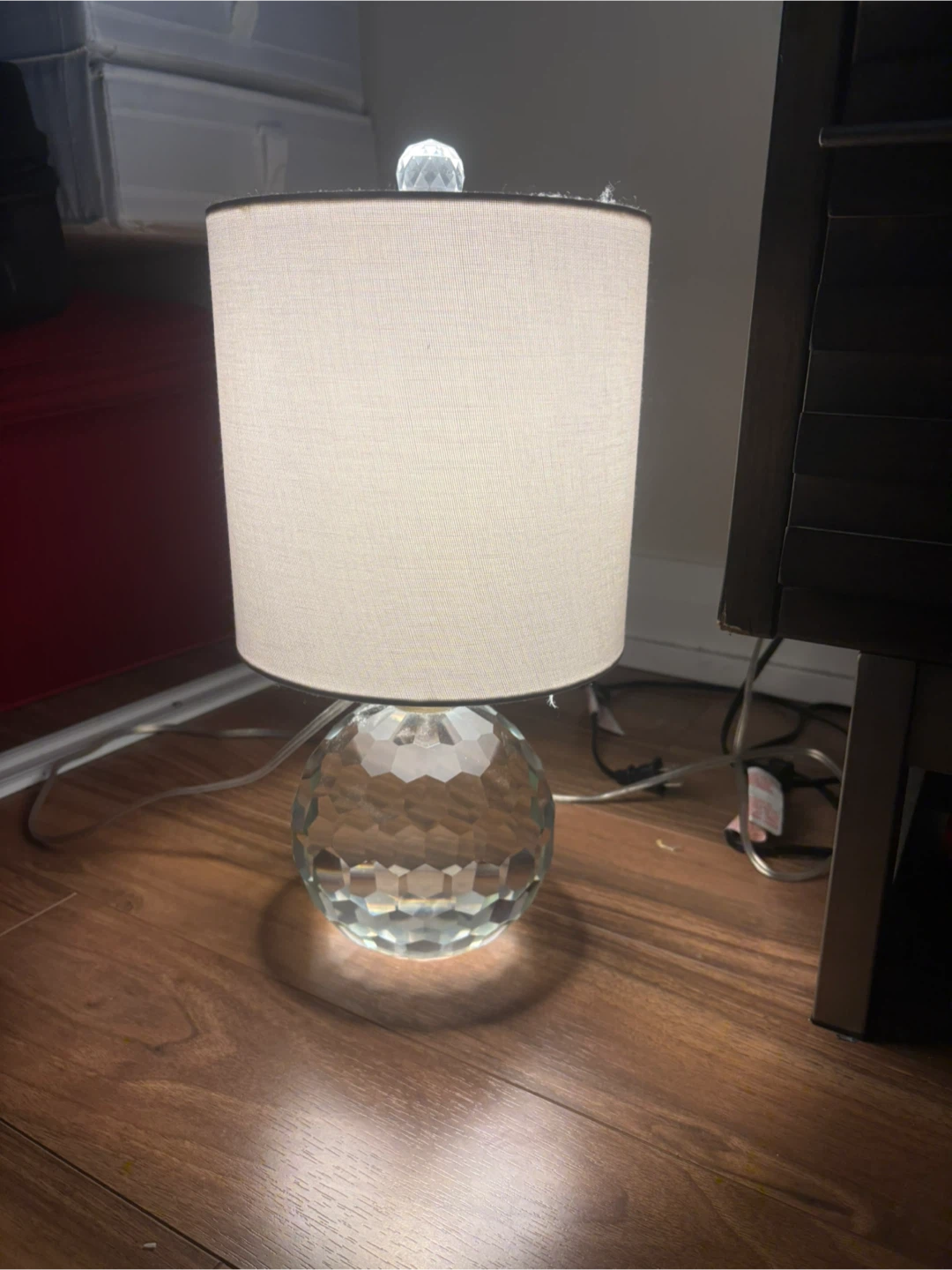 Crystal Base Table Lamp