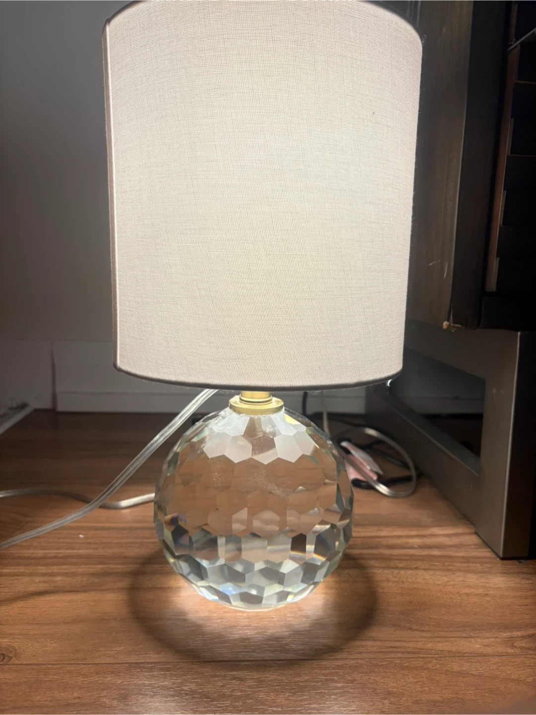 Crystal Base Table Lamp - photo 3