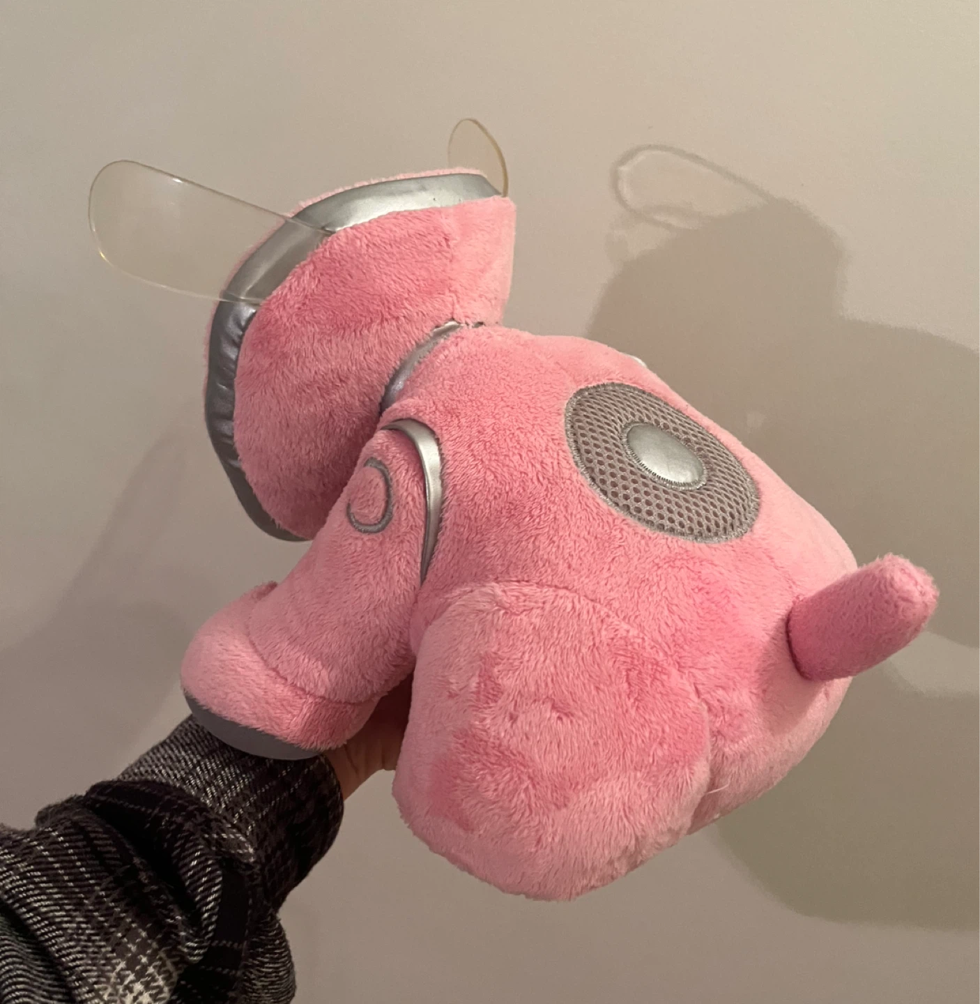 Pink Interactive Y2K Robot IDog Plush speaker - photo 2