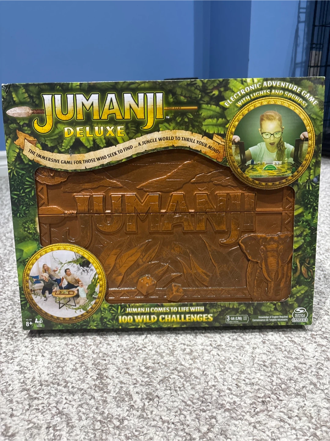Jumanji Deluxe Electronic Adventure Board Game - photo 2