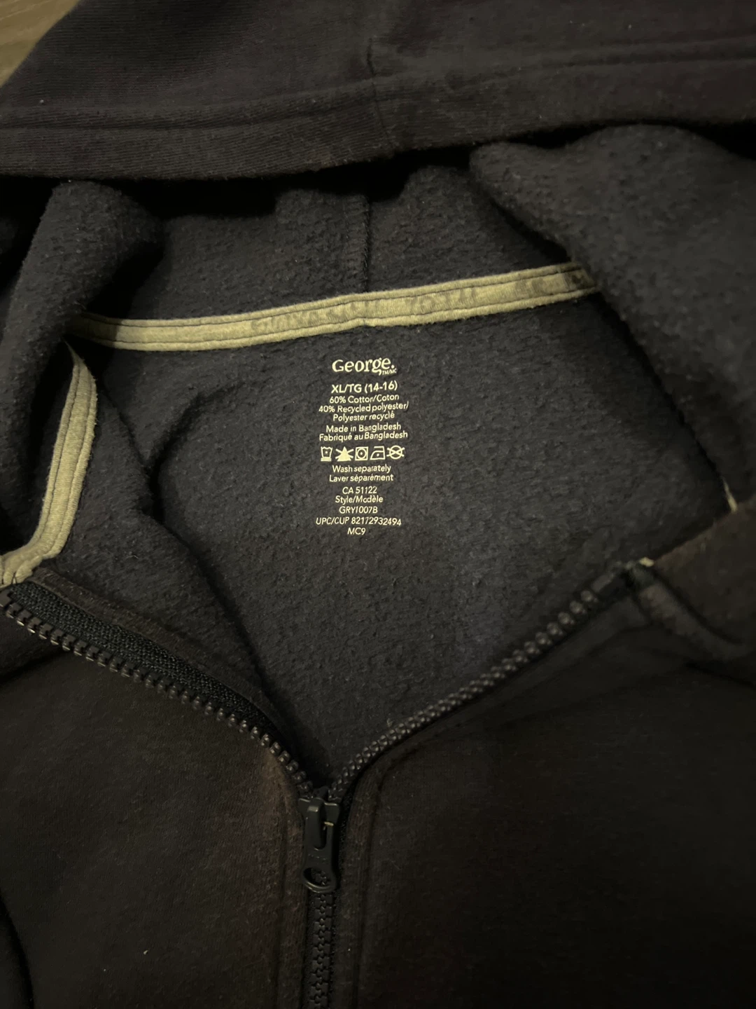 George Zip-Up Hoodie XL/TG (14-16) - photo 2