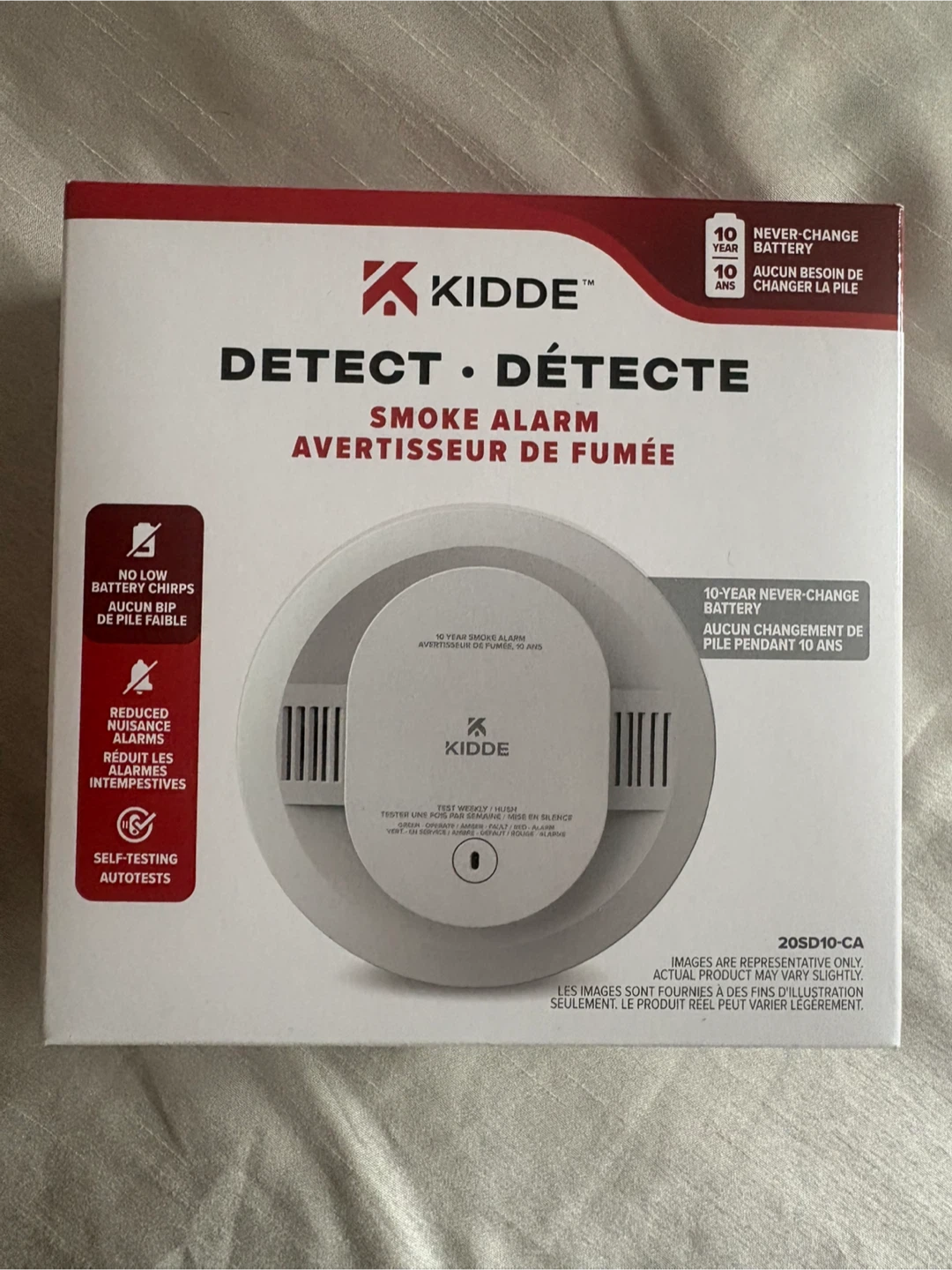Kidde Detect Smoke Alarm 20SD10-CA