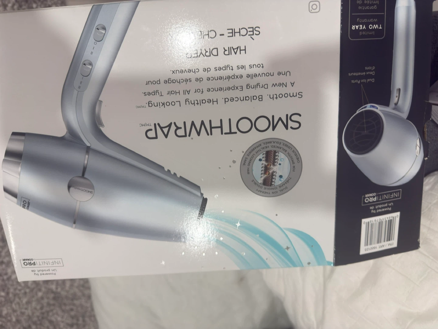 Conair InfinitiPro  Hair Dryer with Diffuser 🥕