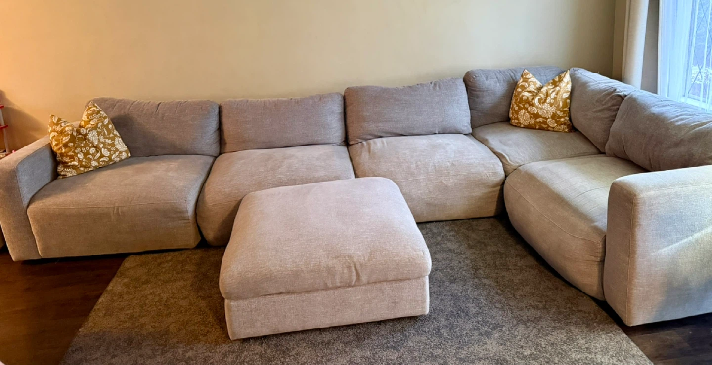 Kort & Co Sectional Sofa with Ottoman-storage - photo 2
