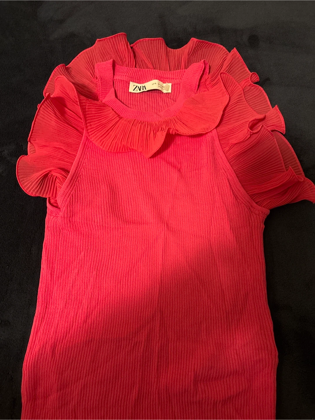 Zara Pleated Top - Size S