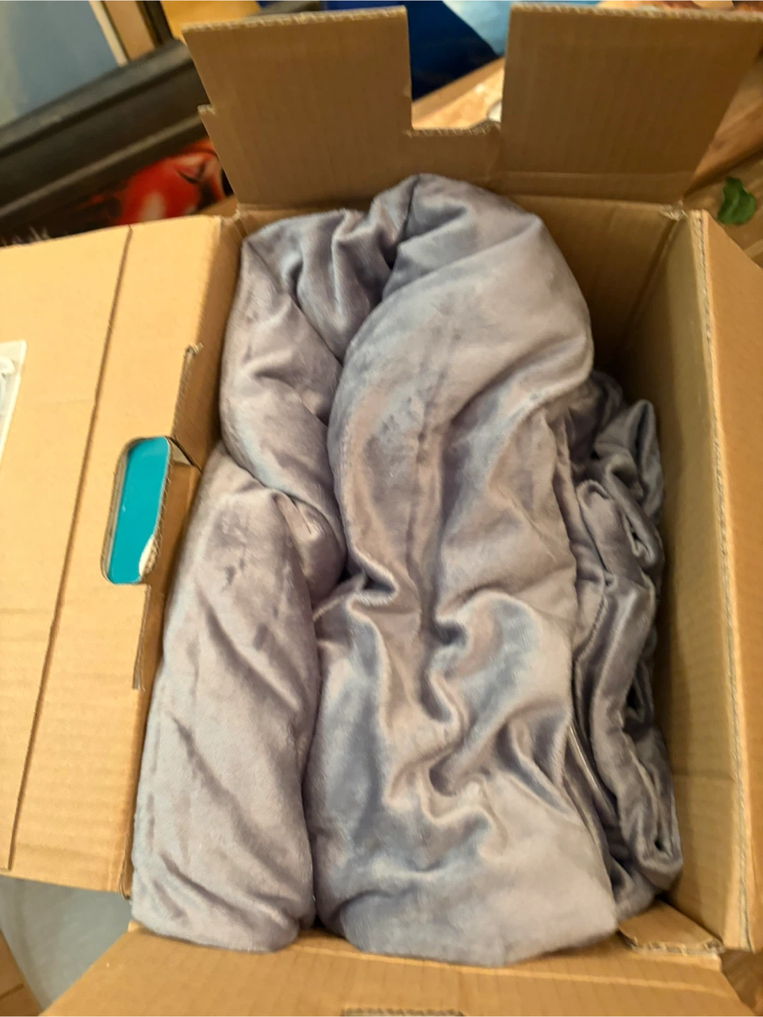 Life Comfort Weighted Blanket 2 Piece Set - 15 lbs - photo 2