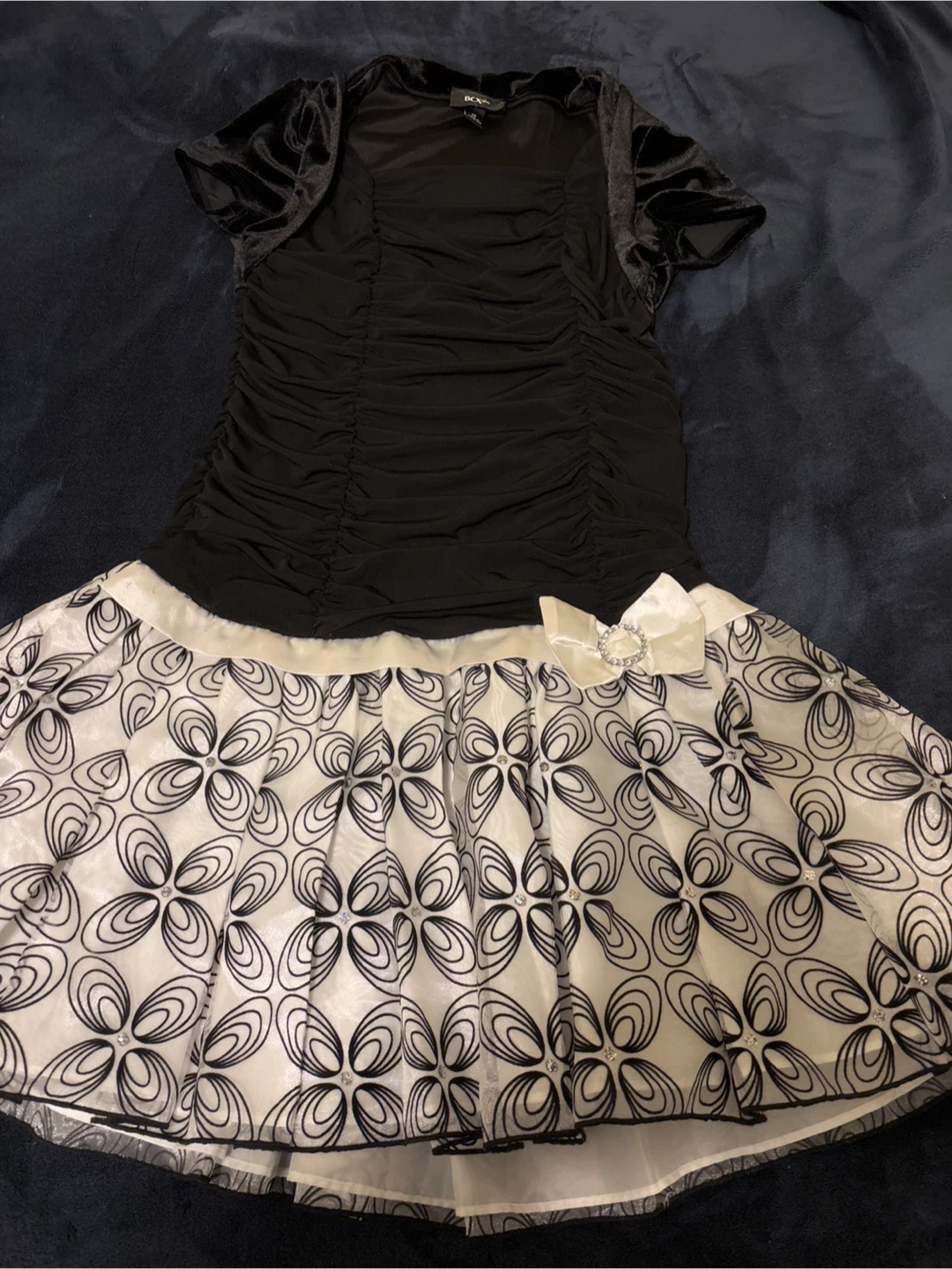 BCXgirl Black and White Party Dress Size 16
