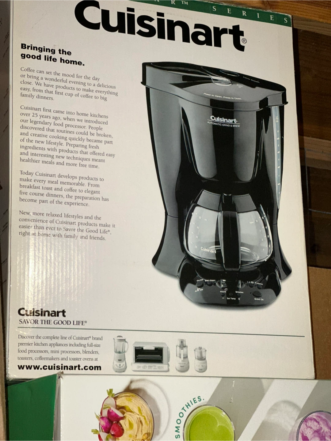Cuisinart Automatic Grind & Brew Coffee Maker