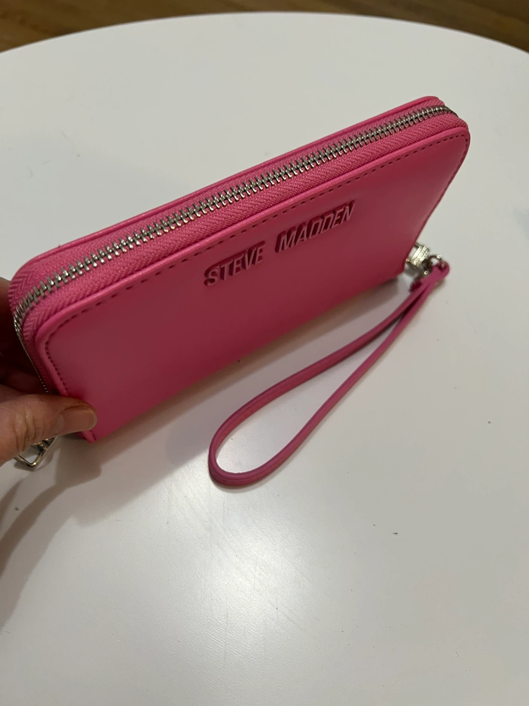 New Steve Madden Pink Wristlet Wallet - photo 2