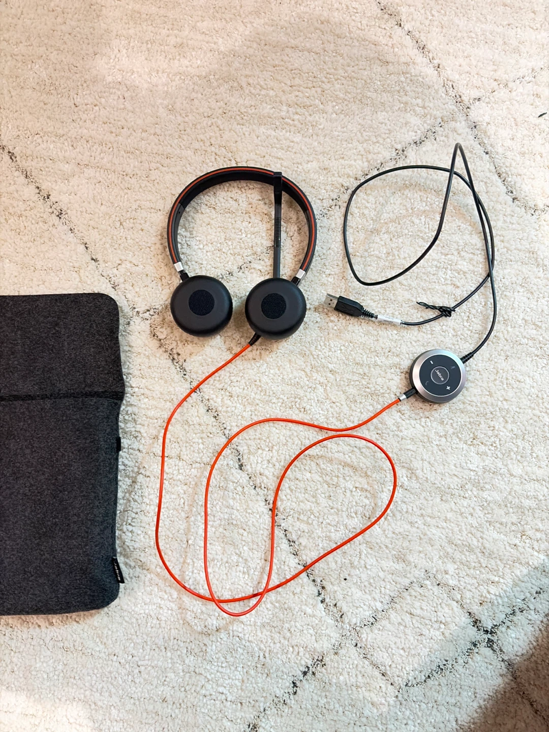 Office headphones + mic - photo 2