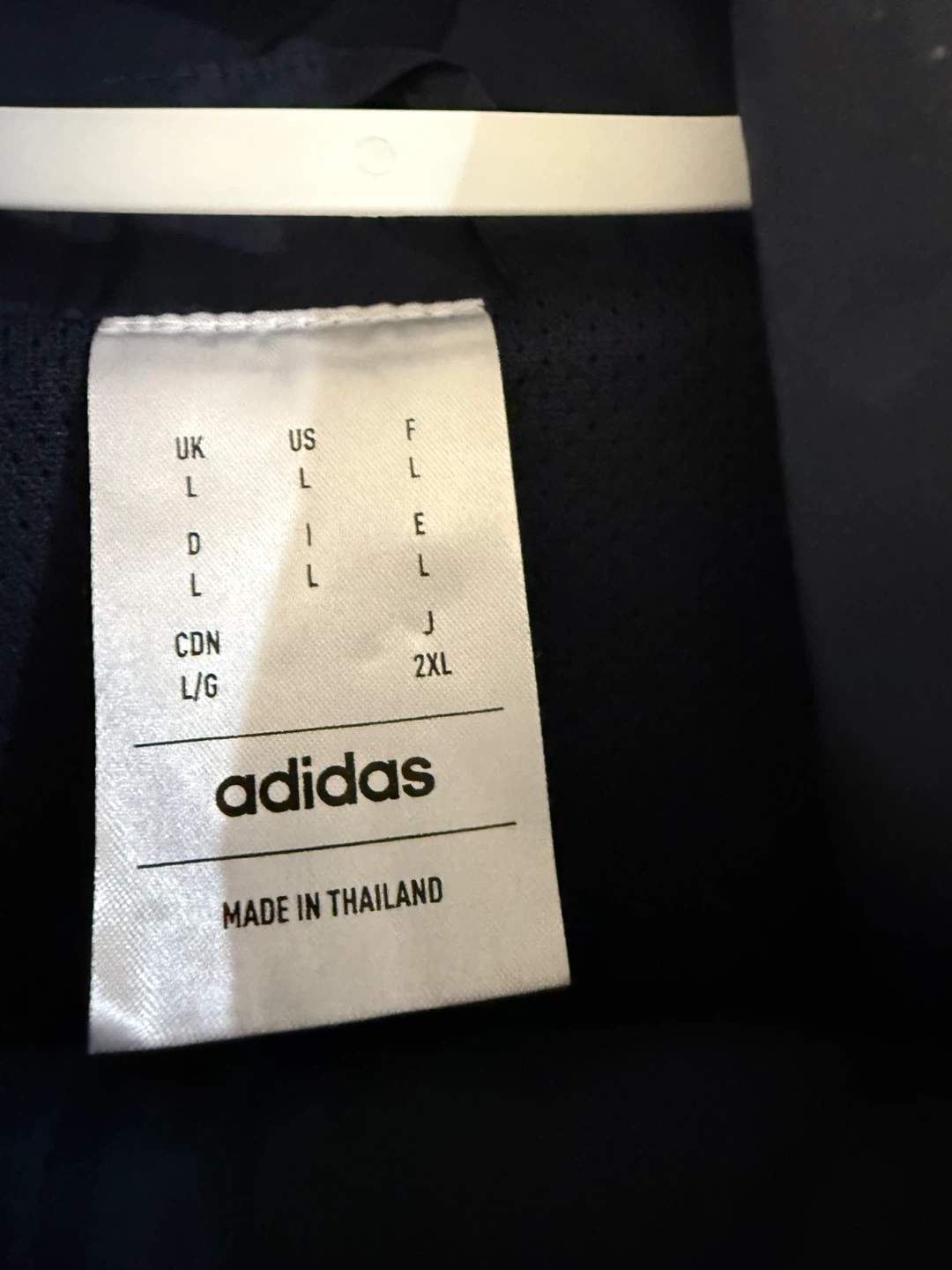 Adidas Tracksuit Jacket & Pants Set - Navy/Yellow - L - photo 3