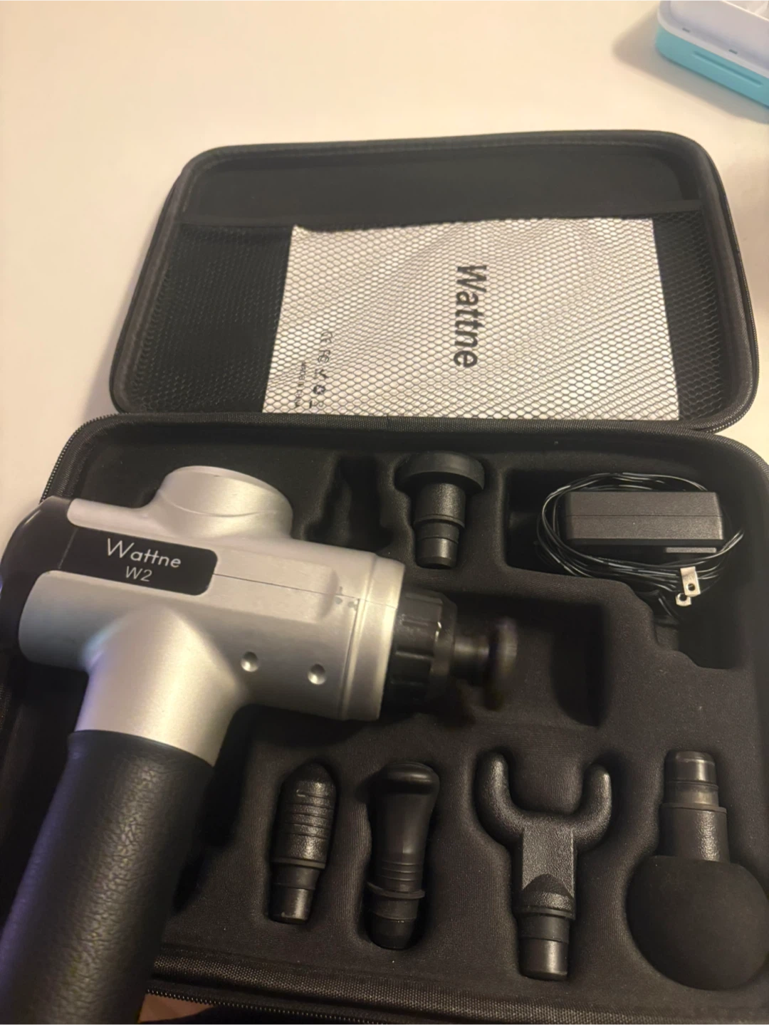 Wattne Massage Gun with Accessories - photo 2