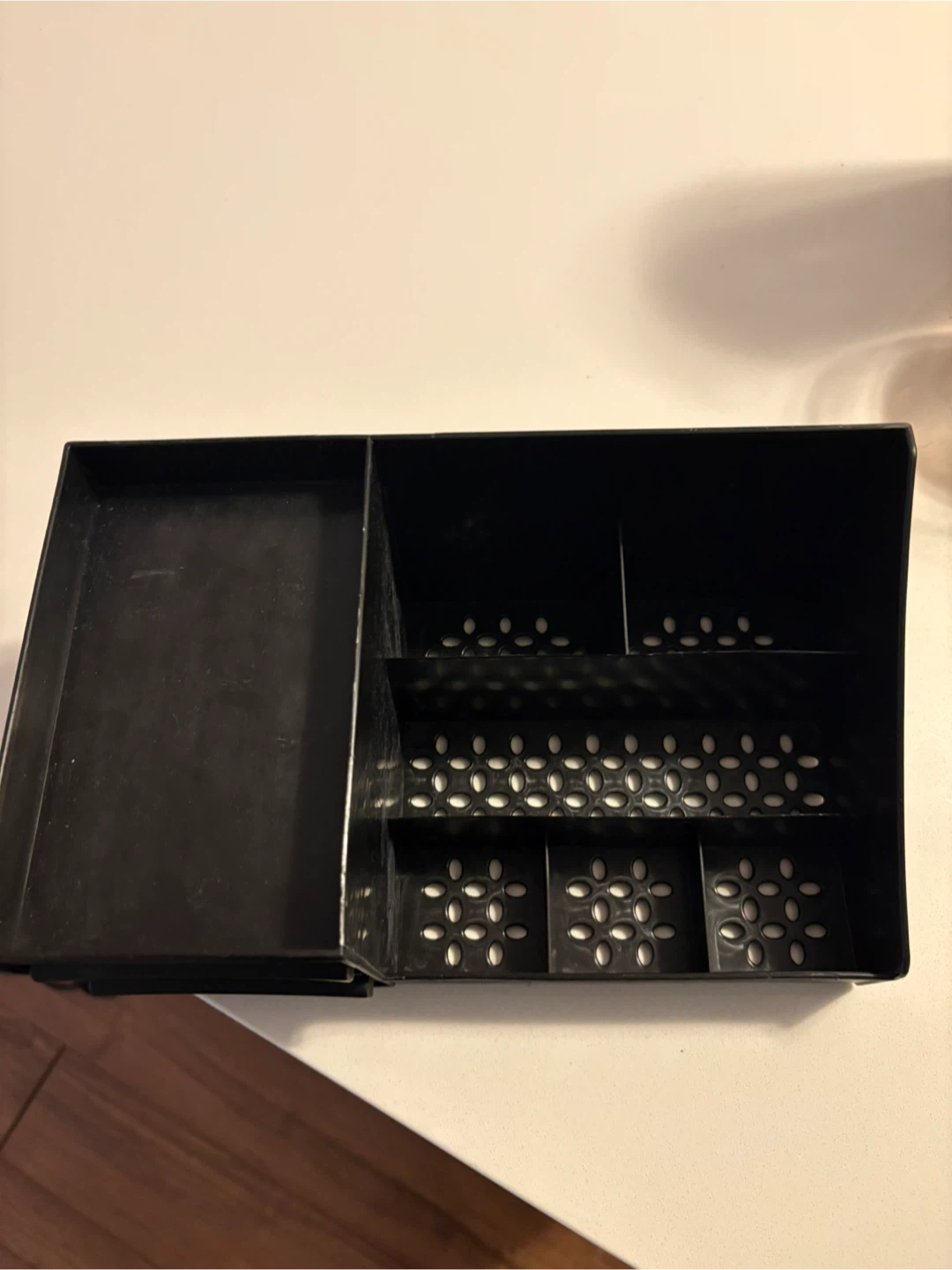 Black Desk Organizer with Drawers - photo 3