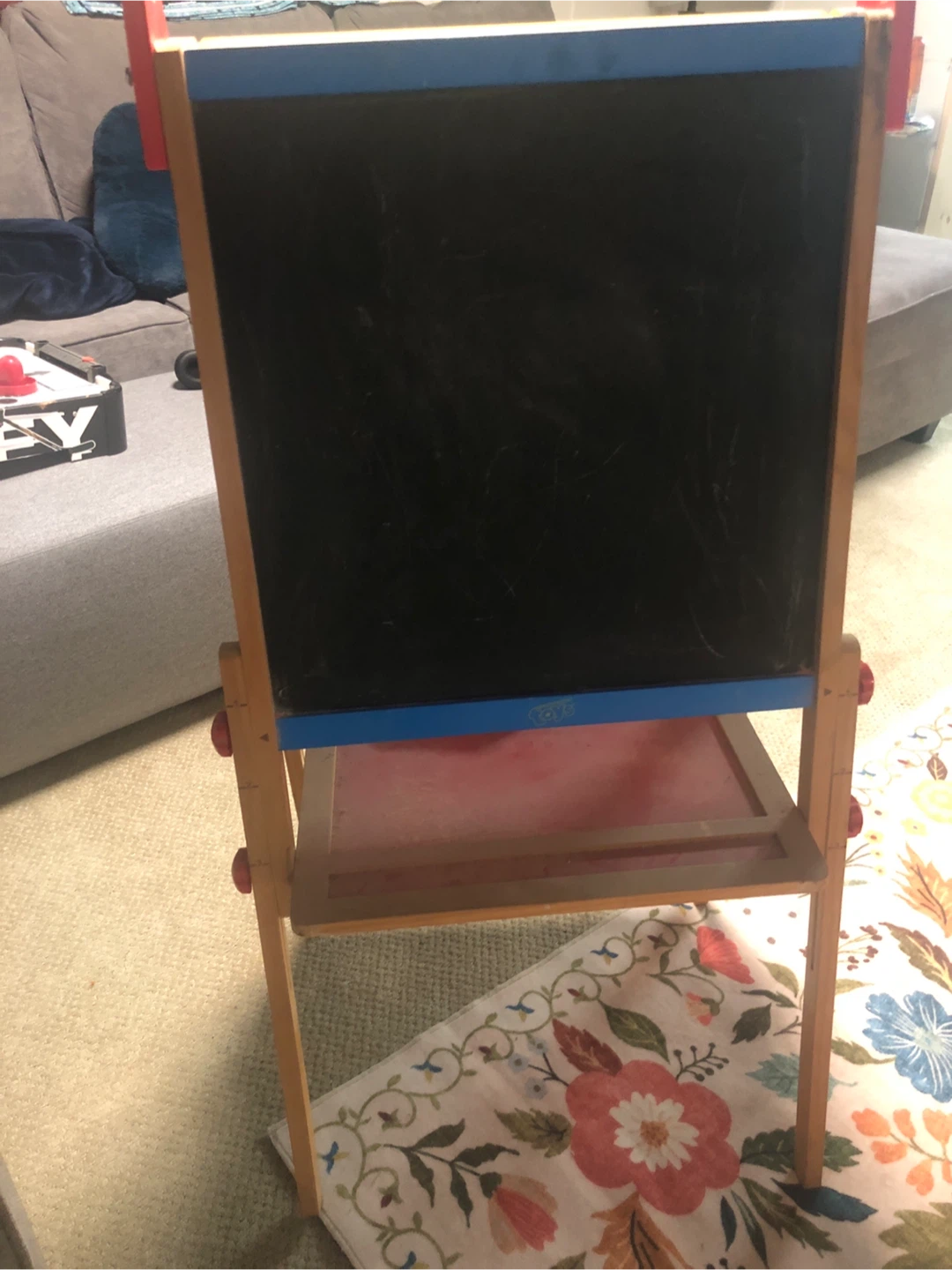 Kids Easel with Chalkboard and Whiteboard - photo 2
