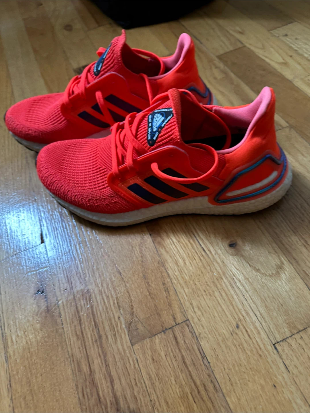 Adidas Ultraboost 20 Running Shoes - Red - photo 2