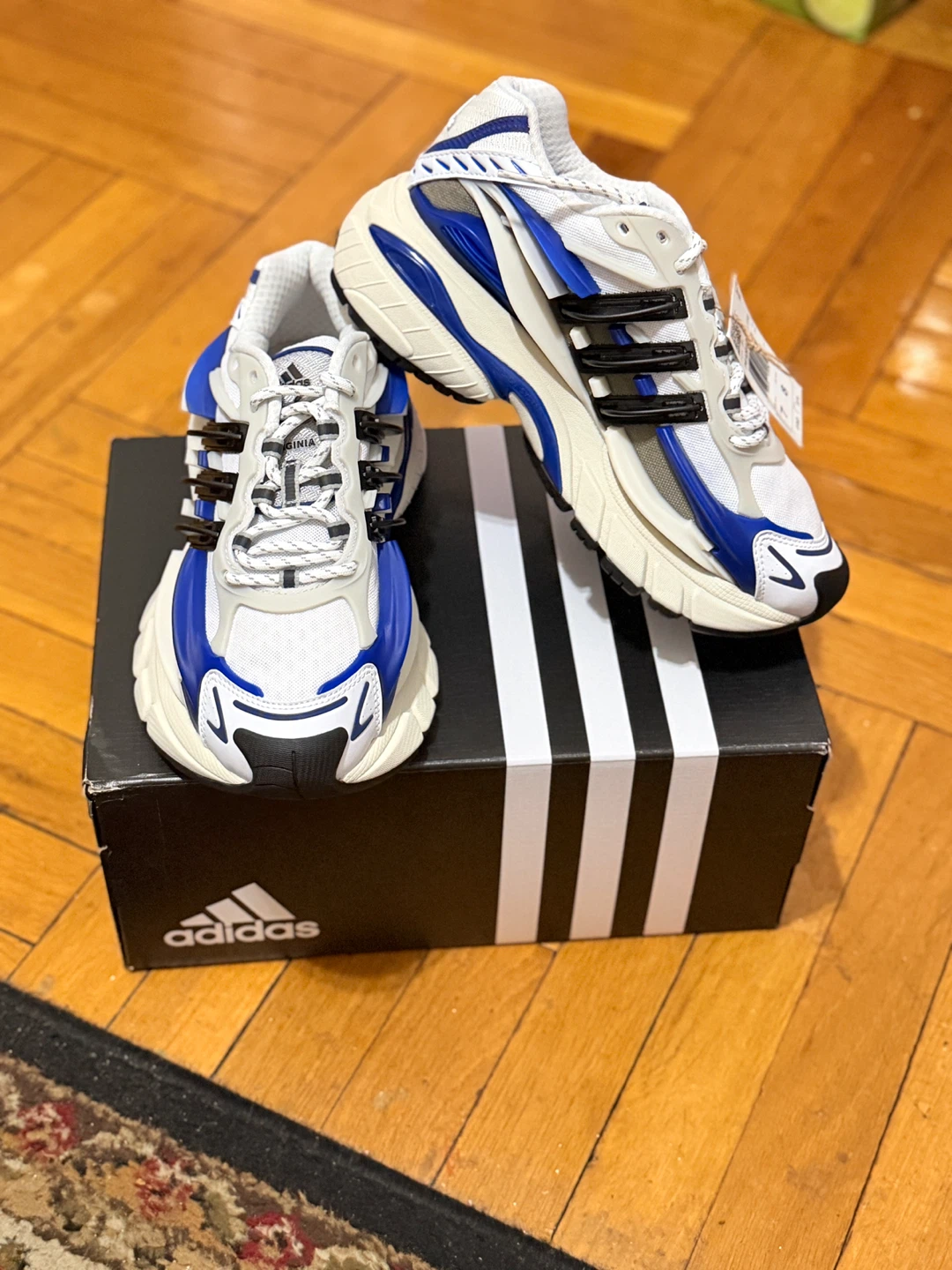 Adidas Running Shoes White/Blue
