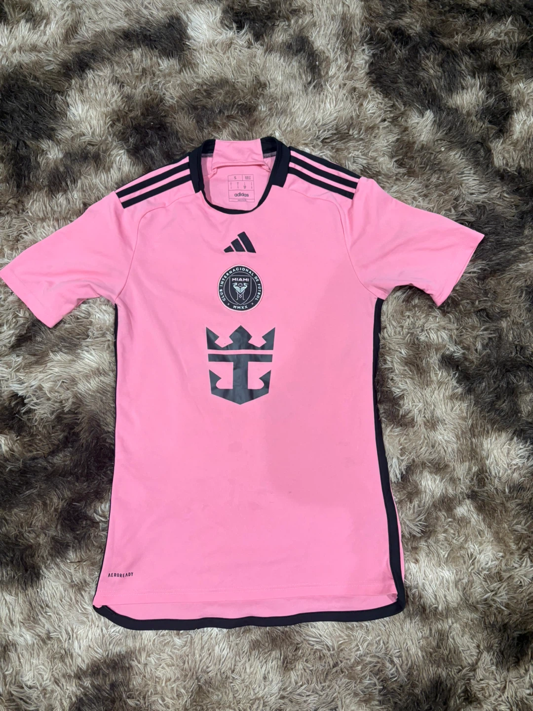 Adidas Messi Pink Soccer Jersey