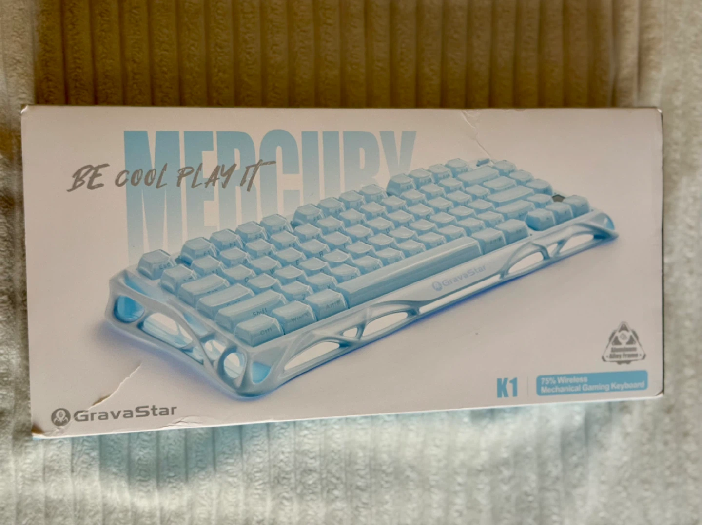 GravaStar Mercury K1 75% Wireless Mechanical Gaming Keyboard