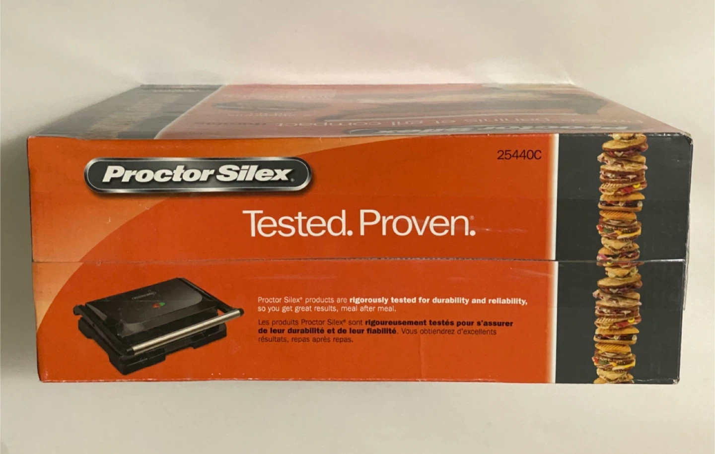 Proctor Silex Durable Panini Press & Compact Grill - photo 4