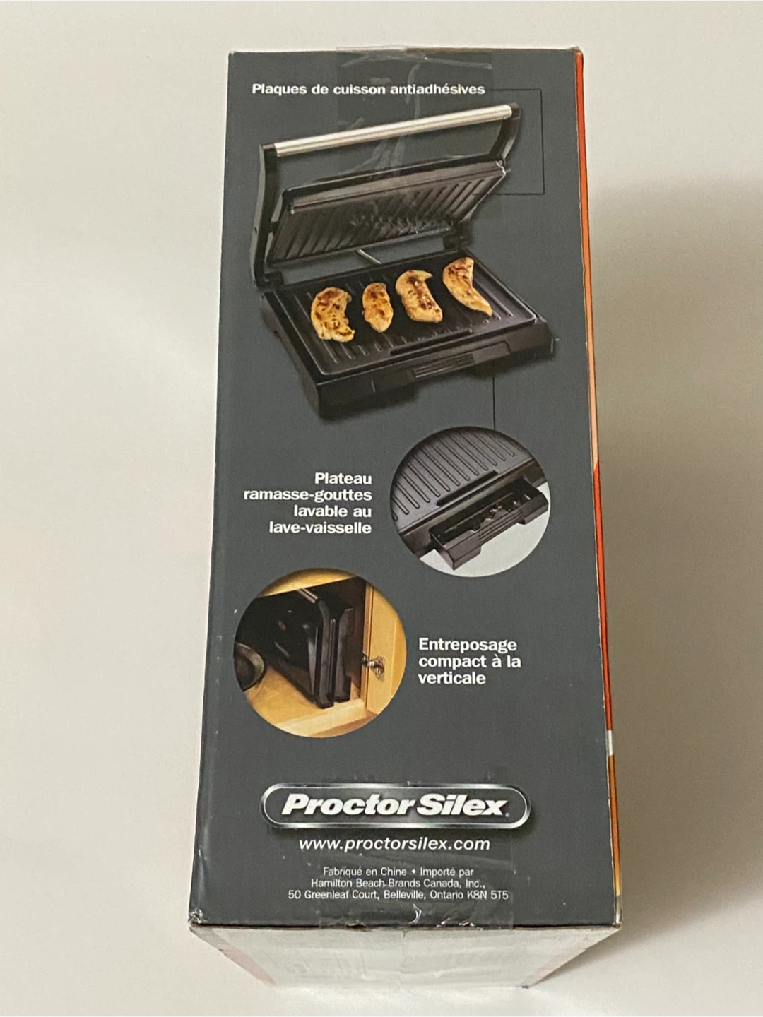 Proctor Silex Durable Panini Press & Compact Grill - photo 3