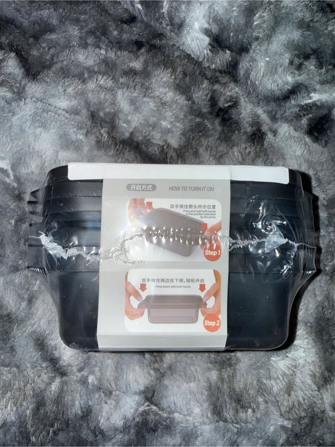 Stackable Food Storage Containers - Set of 4 - photo 2