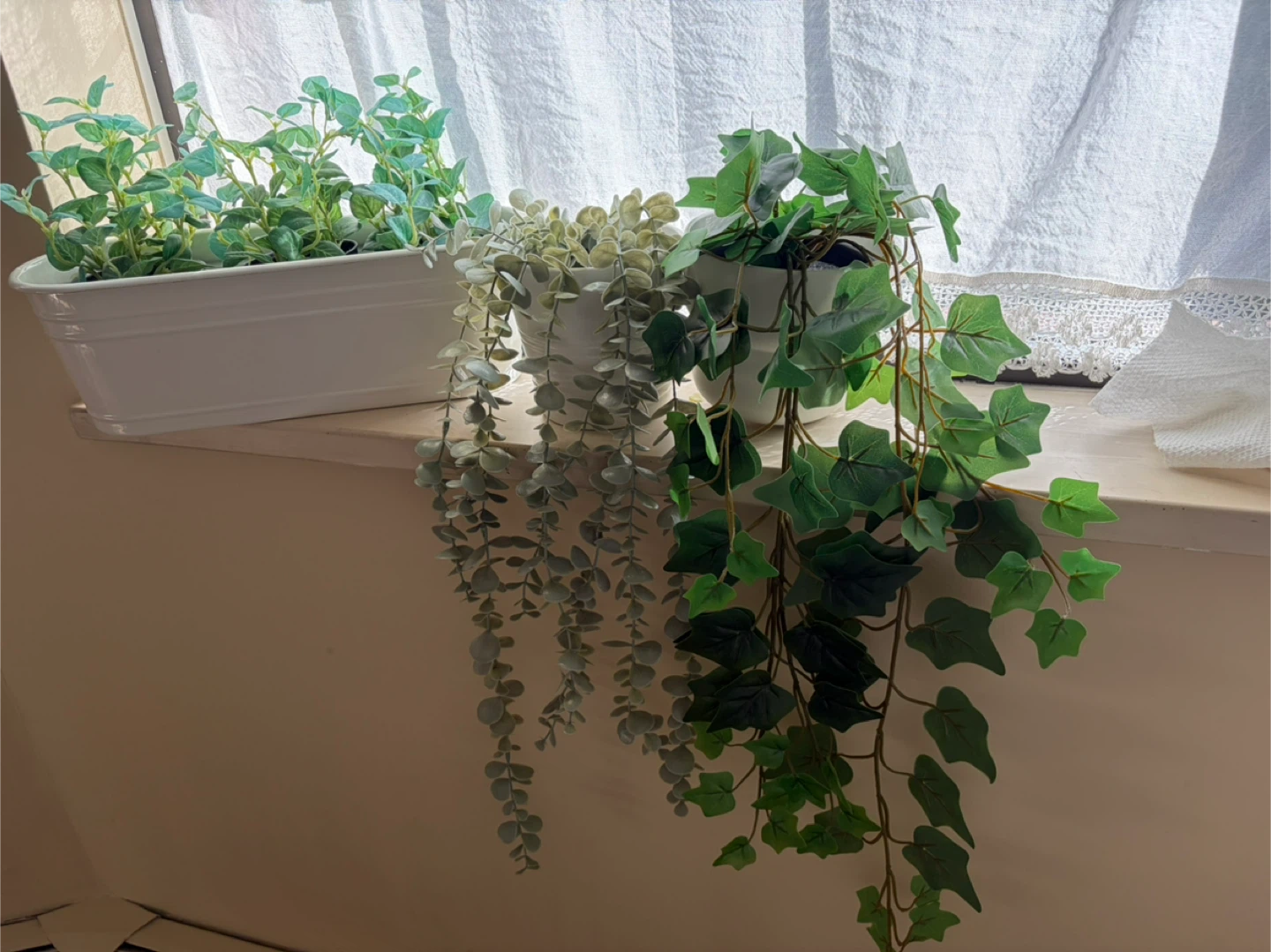 IKEA- artificial plants with pots all for