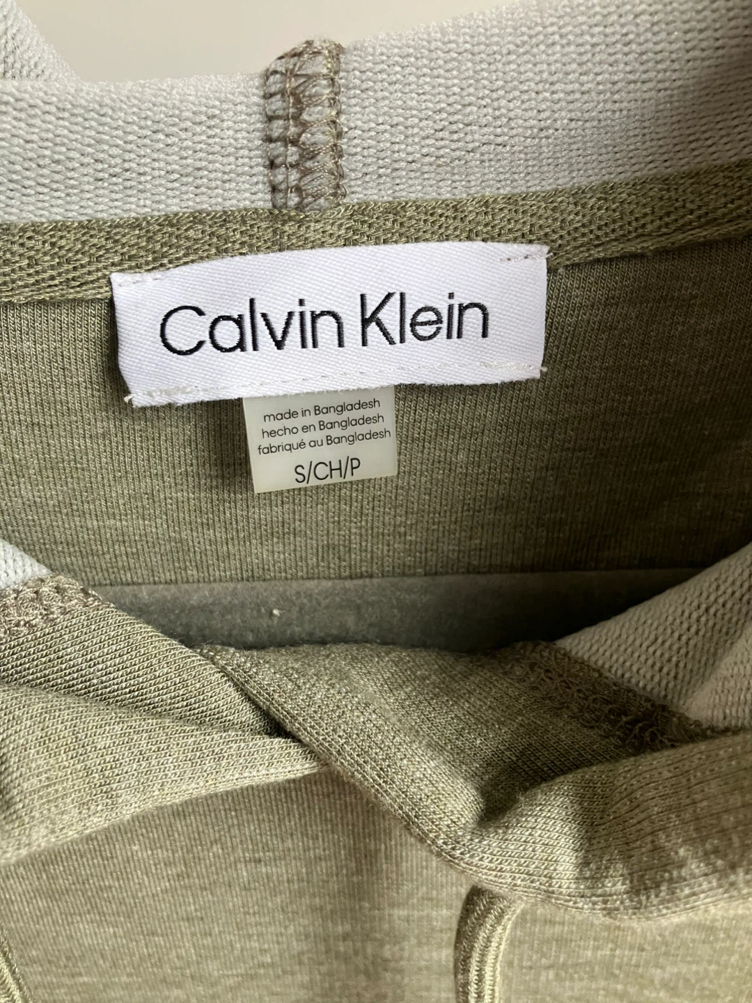 Calvin Klein Short Sleeve Hoodie Dress Size S - photo 4