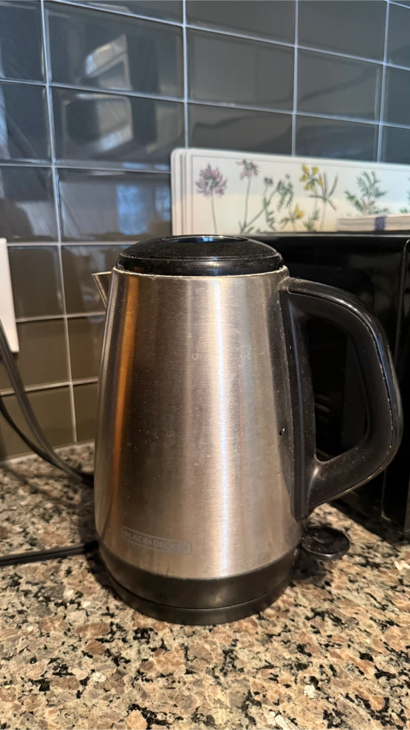 Black+Decker Stainless Steel Electric Kettle